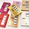 350g Logo Printed Paper Lash Boxes Custom Marble Glitter Eyelash Packaging