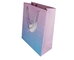 27cm*20.3cm*11cm Gravure Printing Cosmetic Paper Bags With Button