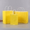 Custom Logo Printed Paper Shopping Bags Paper Grocery Bags With Handles