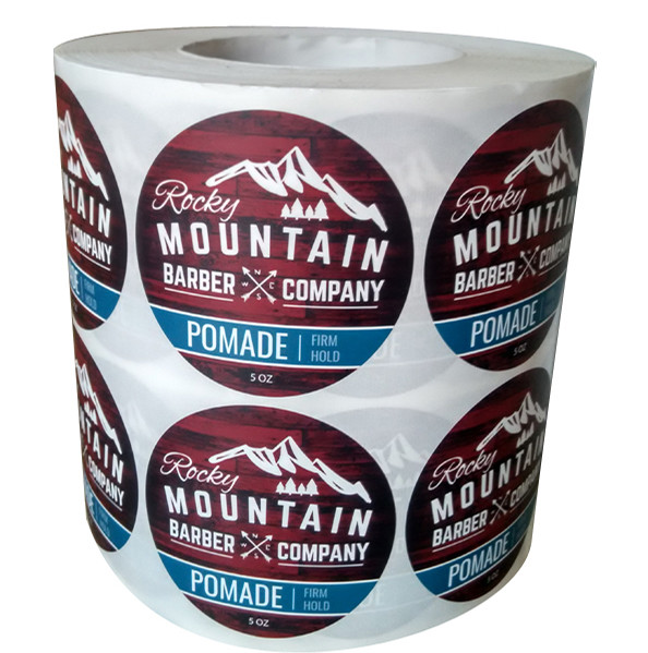 Fancy Waterproof Sticker Printing , Custom Vinyl Sticker Printing
