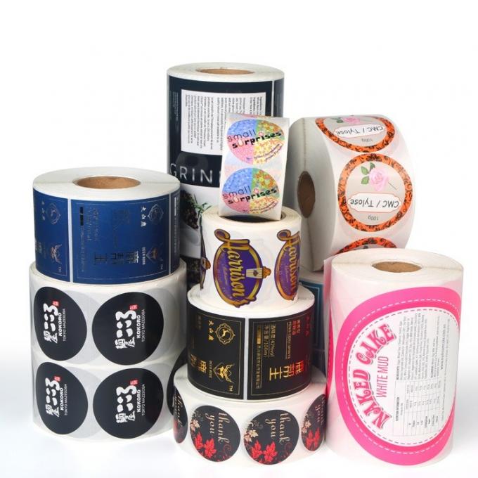 Eco Friendly Waterproof Sticker Printing / Vinyl Sticker Printing