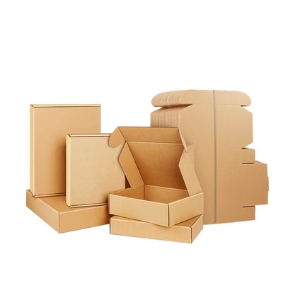 OEM 16x10x6 Shipping Boxes Corrugated Paper Box Octangle Kraft Paper Pizza Box