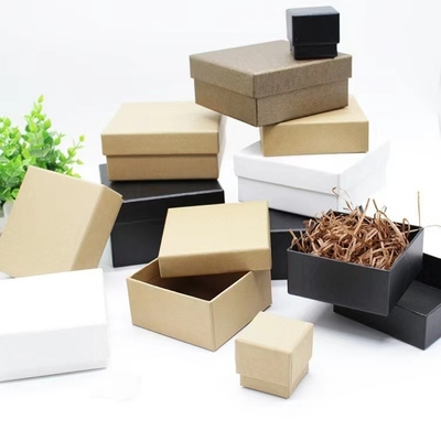 Socks 1200gsm Recycled Paper Gift Box Multi Size 4x4 Kraft Boxes