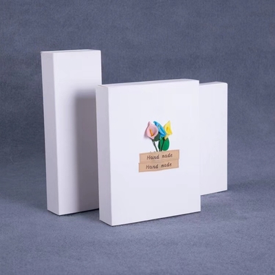 350gsm Recycled Paper Gift Box Silk Screen Sliding Drawer Box