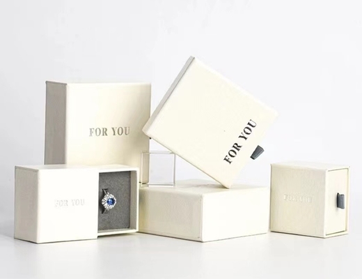 OEM ODM Magnetic Paper Jewelry Gift Boxes Recycled Cardboard Jewelry Boxes