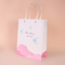 Sock Personalised Paper Shopping Bags Flamingo Printed Paper Carry Bags With Handles
