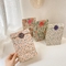 Small Floral Folded Handle Present Paper Bags 30gsm-160gsm Wedding Paper Gift Bag