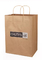 CMYK 50gsm To 200gsm Durable Kraft Paper Bags Flexo Printing