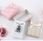 Luxury Jewelry Embossing Cardboard Gift Packaging Box With Ribbon