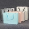 Food Snack White Black Pink Cosmetic Paper Bags With Handles