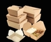 750ml To 2000ml Biodegradable Sandwich Boxes Eco Friendly Disposable Food Containers