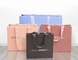 ODM Printed Paper Shopping Bags Chocolate Color Paper Merchandise Bags