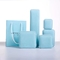 Sky Blue Haze Grey Recycled Paper Jewelry Boxes 6cm*5cm*4.5cm