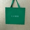 OEM Logo Green Cosmetic Paper Bags