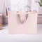 28.5*8*40cm Pink Paper Bags Custom Logo