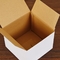 250gsm White Cardboard Boxes 12x12x12cm 24x24x24cm 10.3x10.3x11cm